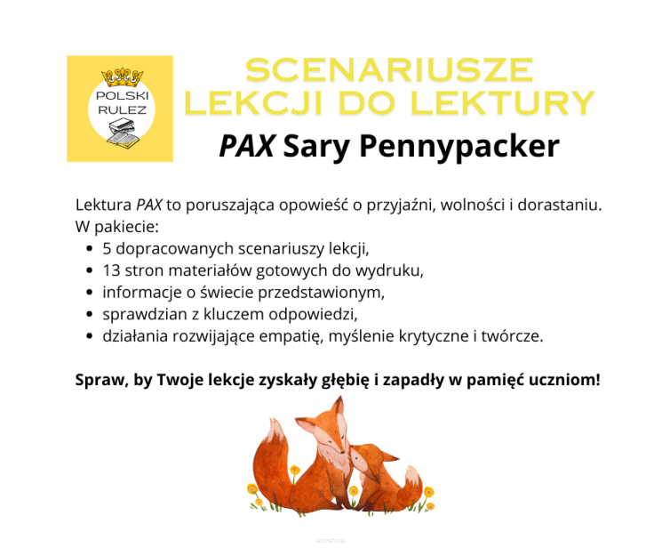 Scenariusze lekcji do lektury 