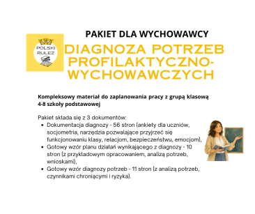 PAKIET DIAGNOZA POTRZEB WYCHOWAWCZO-PROFILAKTYCZNYCH.